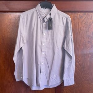 NWT tag&bone Tomlin Oxford Lavender Size L